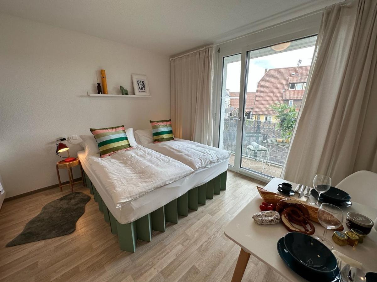 Stilvolles Und Modernes Appartement Mit Sonnigem Balkon In Flughafen- Und Messenaehe 31 ラインフェルデン＝エヒターディンゲン エクステリア 写真