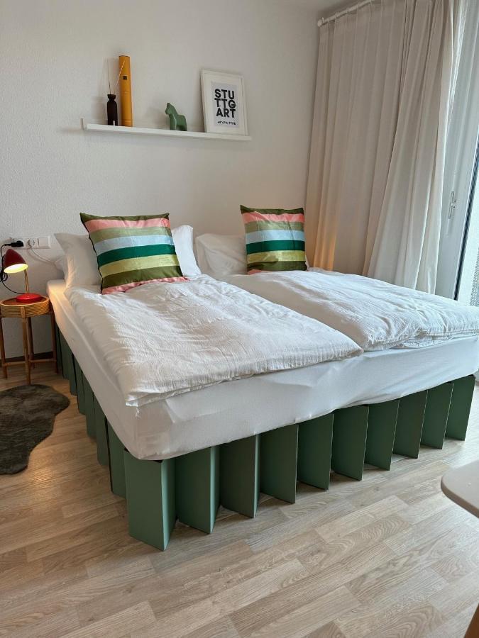 Stilvolles Und Modernes Appartement Mit Sonnigem Balkon In Flughafen- Und Messenaehe 31 ラインフェルデン＝エヒターディンゲン エクステリア 写真