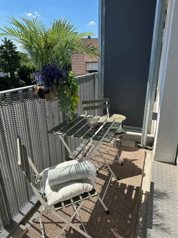 Stilvolles Und Modernes Appartement Mit Sonnigem Balkon In Flughafen- Und Messenaehe 31 ラインフェルデン＝エヒターディンゲン エクステリア 写真