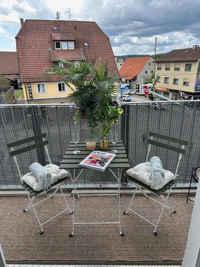 Stilvolles Und Modernes Appartement Mit Sonnigem Balkon In Flughafen- Und Messenaehe 31 ラインフェルデン＝エヒターディンゲン エクステリア 写真